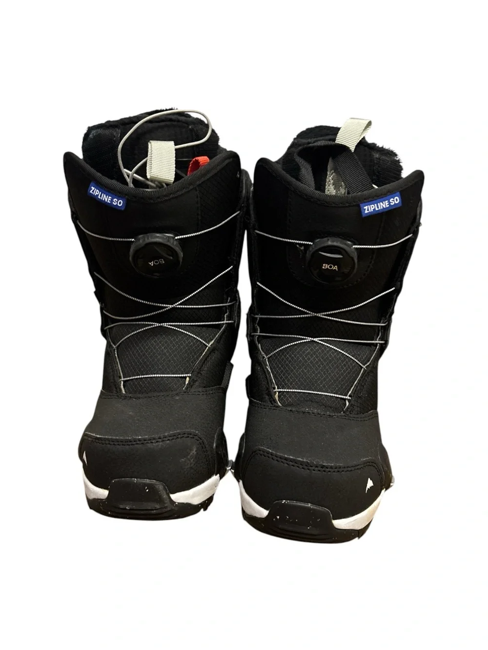 Burton Black Zipline SO Snowboard Boots Kids 5K